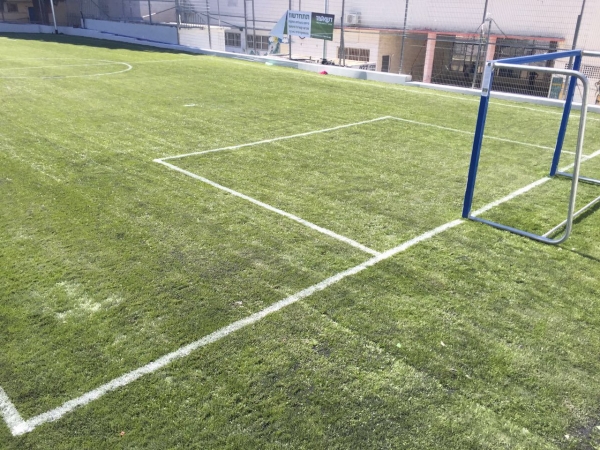 חדש - סימון מגרש כדורגל פסים בצביעה